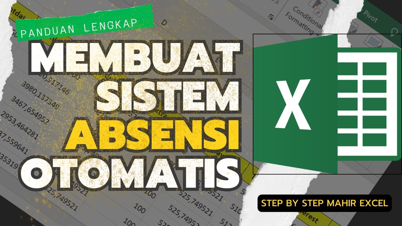 cara menghitung Kehadiran SIswa dengan Kriteria di tabel Excel