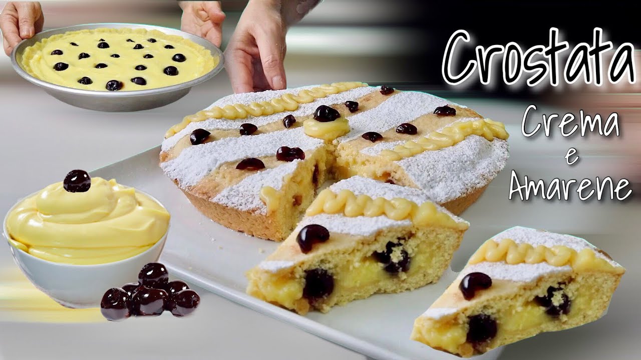 СЛИВОЧНЫЙ ТАРТ С ЛИМОНОМ И АМАРЕНОМ 🍋