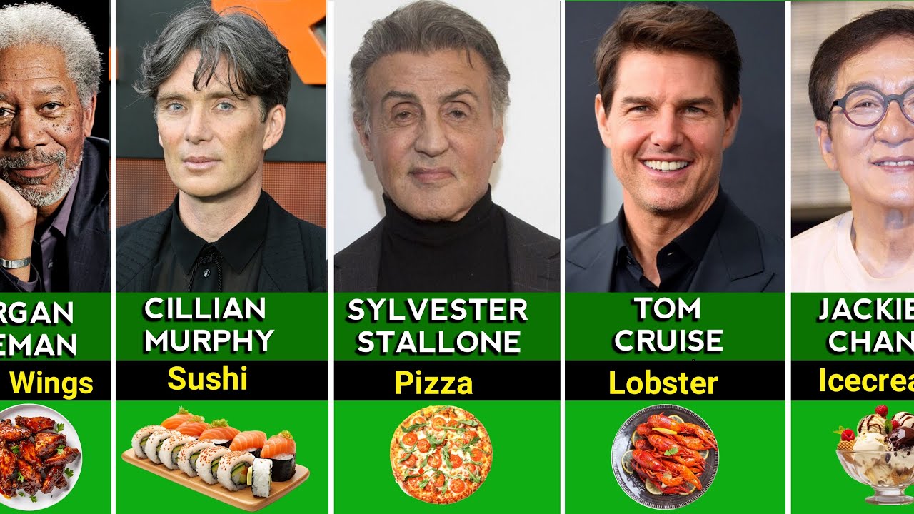Favorite Food Of Hollywood Actors