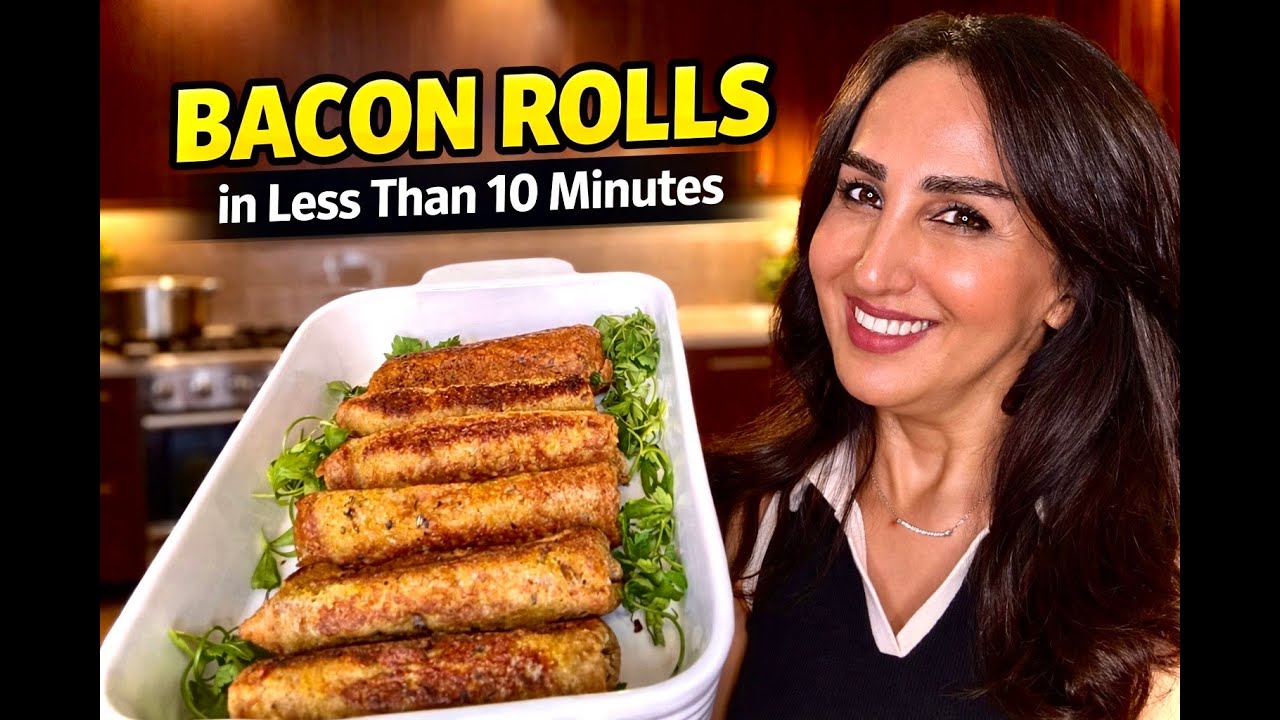 How to Make Bacon & Cheese Rolls in Less Than 10 Minutes/My tastful cook/687860250