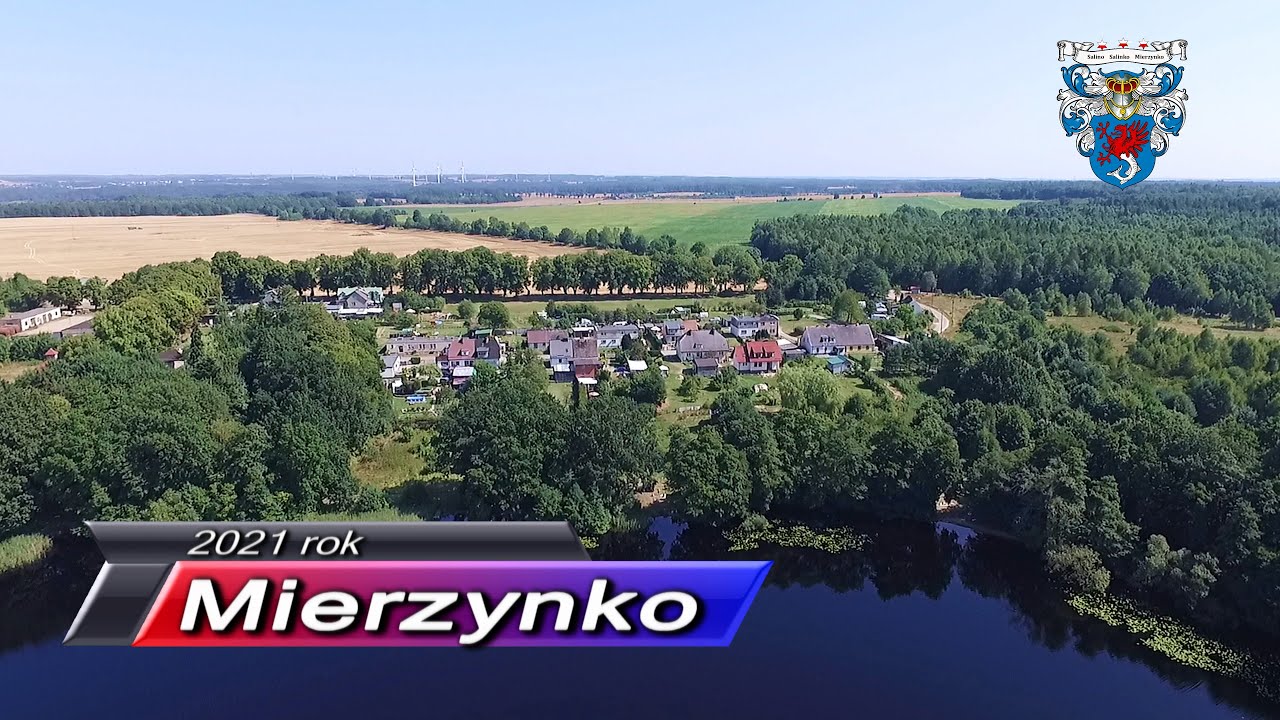 Mierzynko z lotu ptaka .