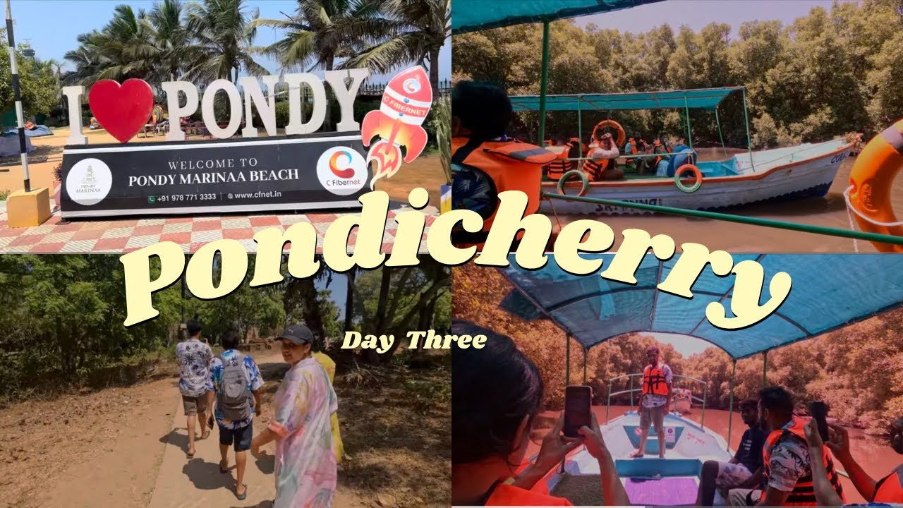 Pondicherry | Mangrove Forest Boating | Arikamedu | India’s Travel Destination | Cruise #viral