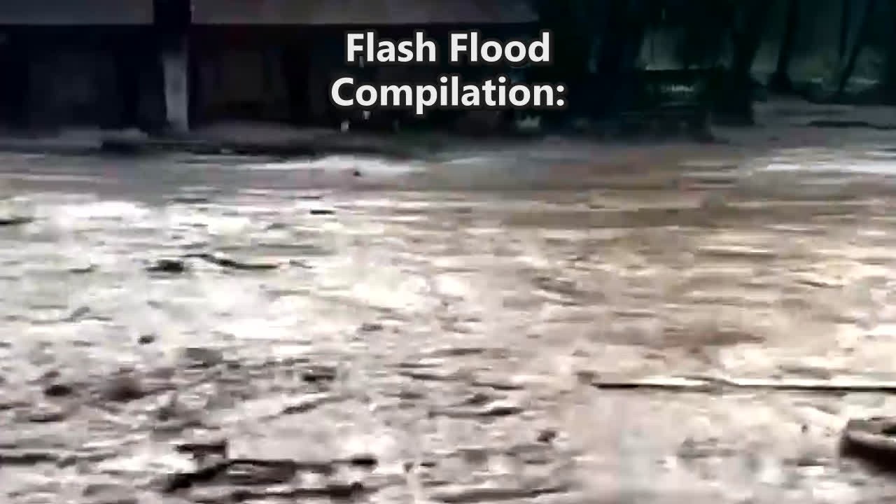 Flash Flood Compilation: Terrifying Moments Water Destroys Homes & Cars