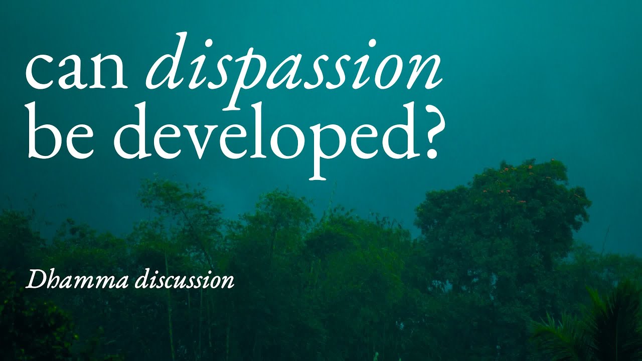 How Seeing Impermanence Results in Dispassion