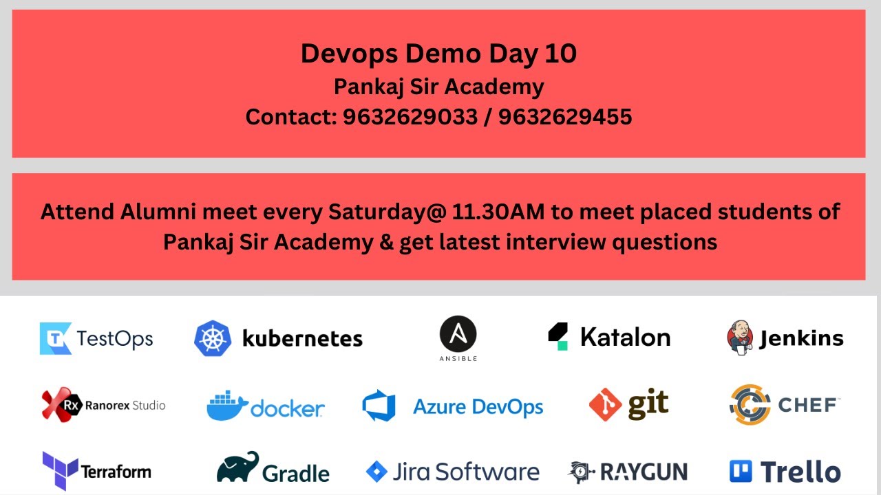 🚀 Новый пакет DevOps от сэра Панкаджа! Демонстрация, день 10 🚀