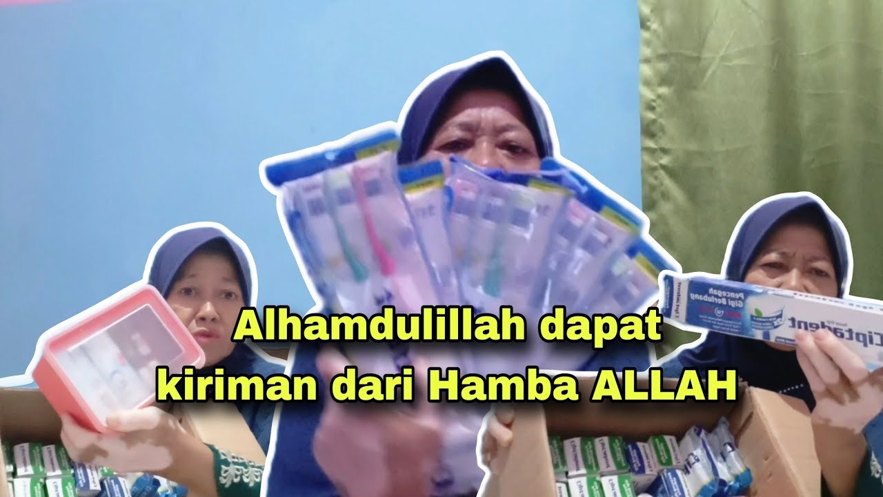 Alhamdulillah dapat kiriman dari Hamba ALLAH #yayasanjiwaberseri #yayasanodgjterlantar #partitv 