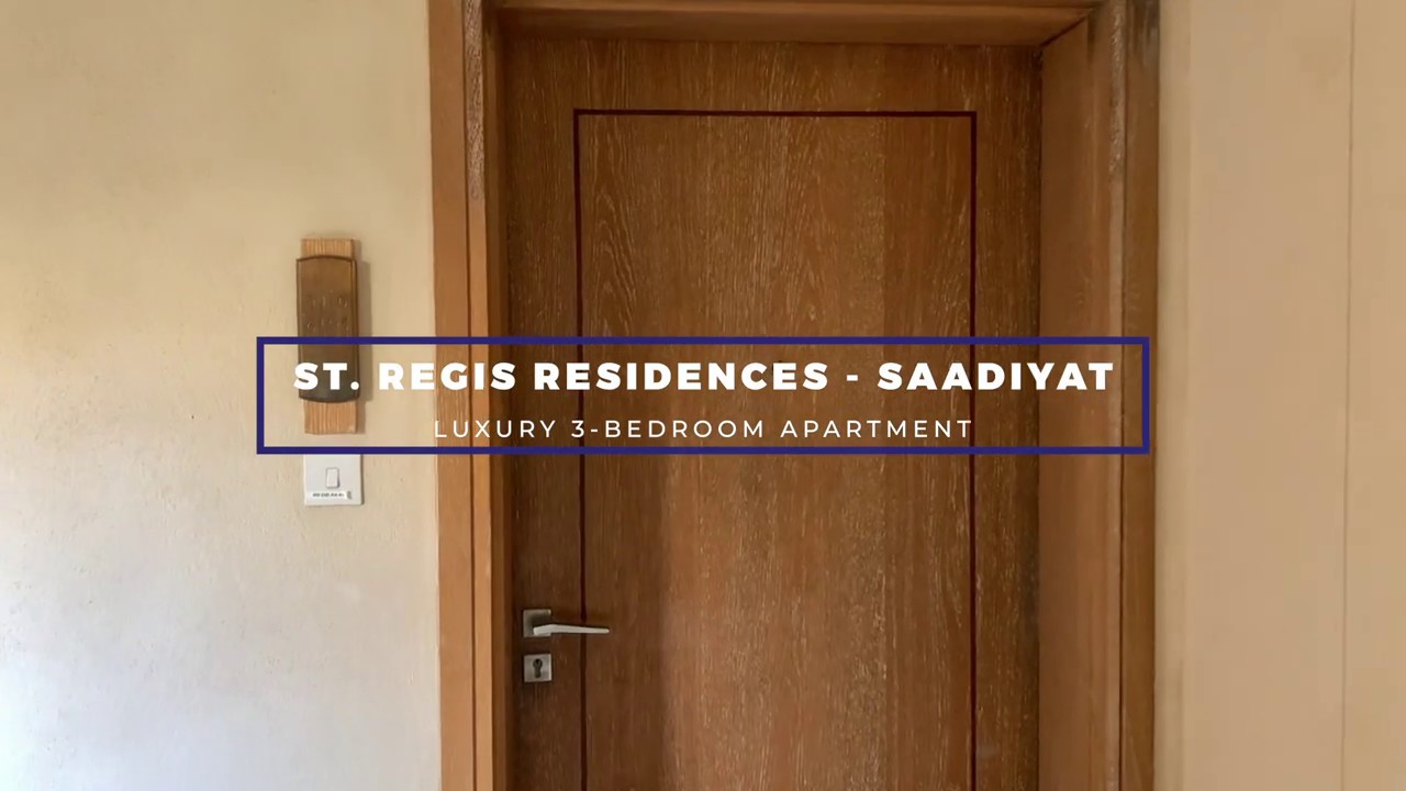 St. Regis Residences 3-Bedroom Apartment