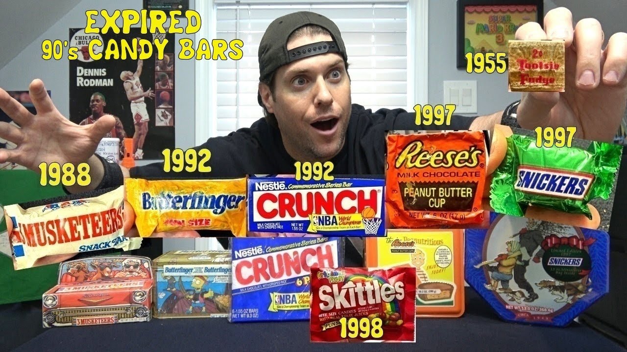 Просроченный челлендж 90-х Candy Bar Challenge | L.A. BEAST