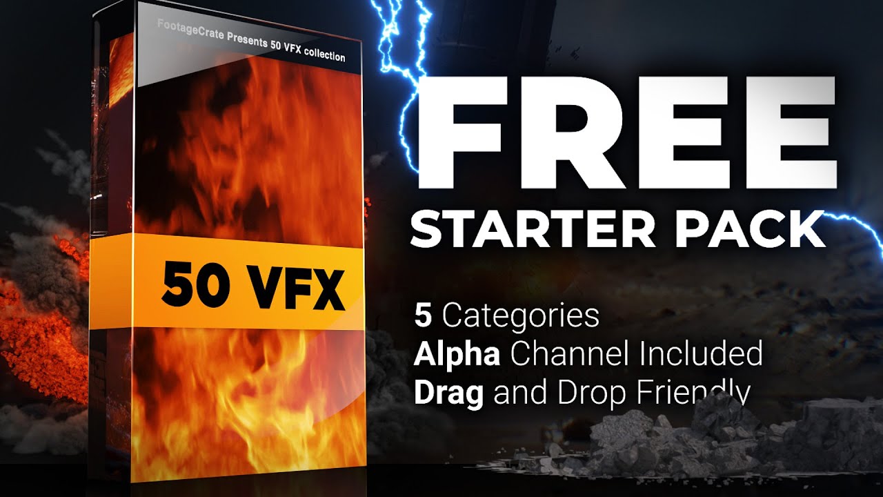 Free VFX Starter Pack: FootageCrate.com