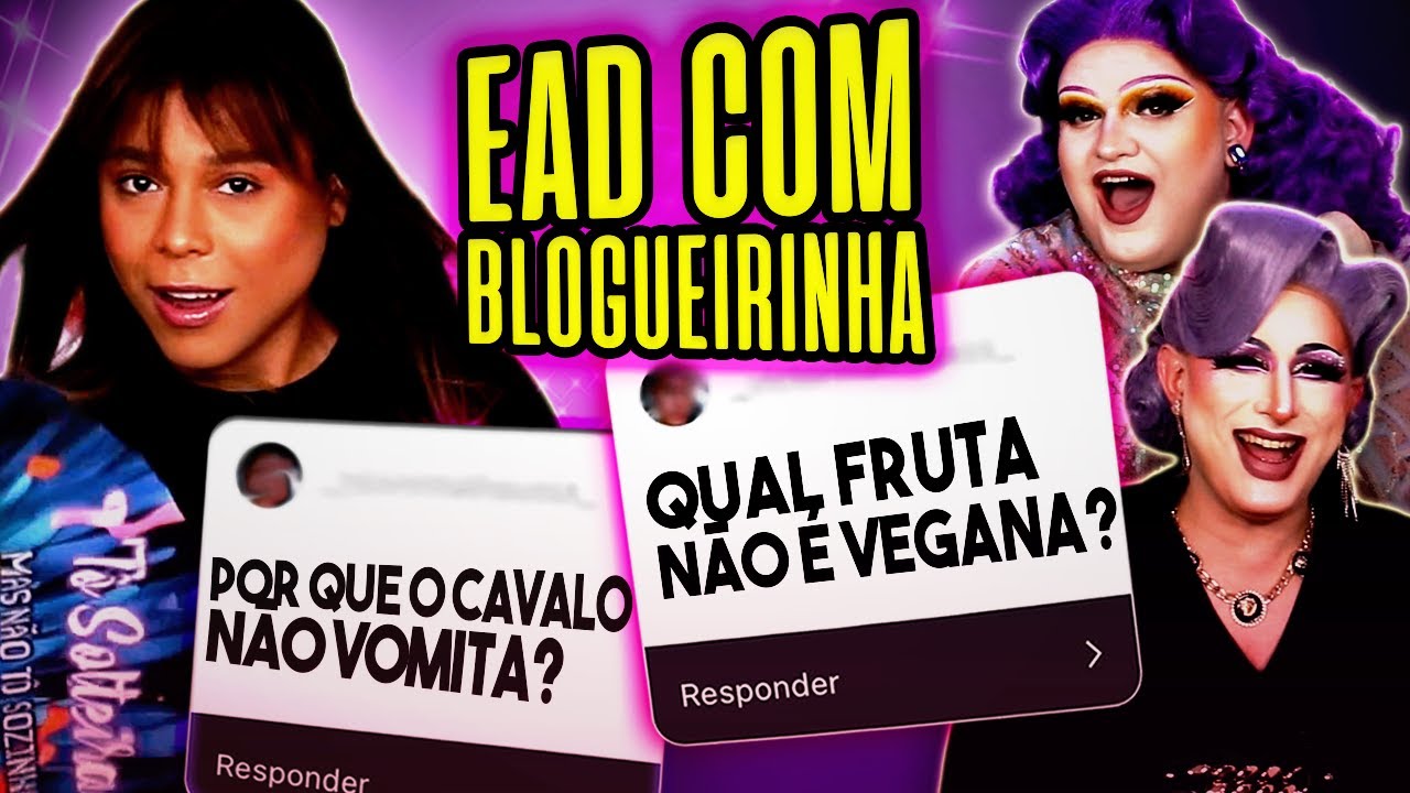 Blogueirinha responde Perguntas de Conhecimentos Gerais | EAD COM DRAGBOX #16