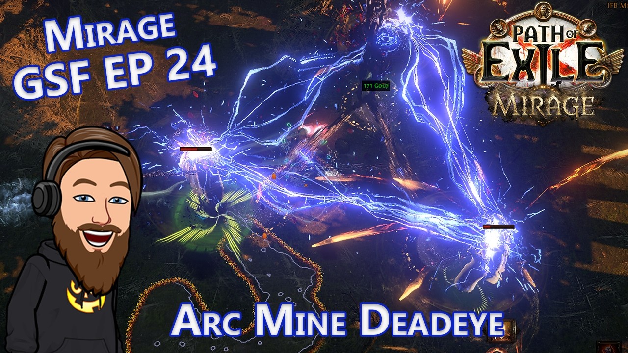 Trying To Craft A Weapon Upgrade - Level 96 Arc Mine Deadeye - Mirage GSF EP 24