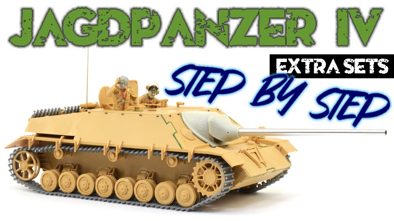 Потрясающий Jagdpanzer IV/70(V) Lang - Tamiya 35340 1/35 - Часть 1 [дополнительные наборы]
