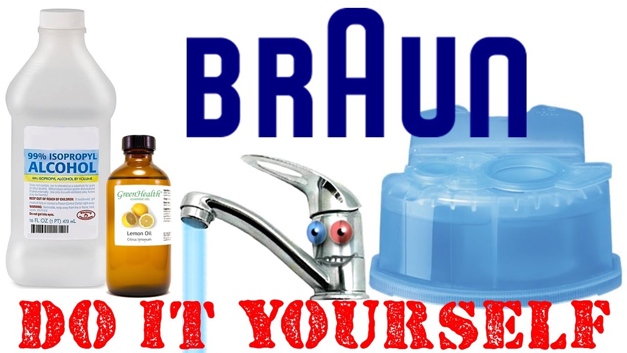 DIY - Shaver cleaning solution - Braun Clean and Renew - CCR2 Cartridge - Tutorial