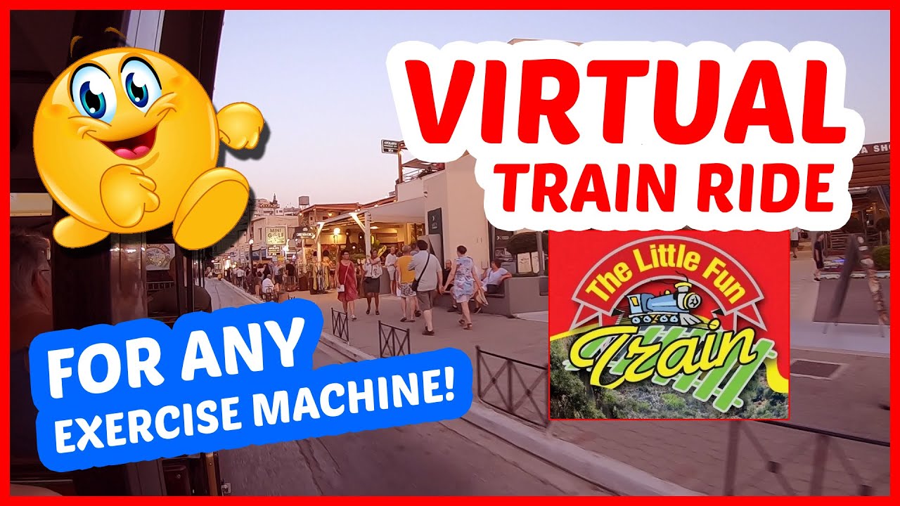 Virtual Train Ride | The Little Fun Train | Platanias - Chania - Crete