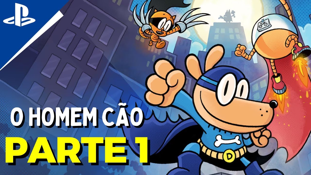 Jogo do O Homem Cão (Dog Man) PS5 Gameplay DEMO