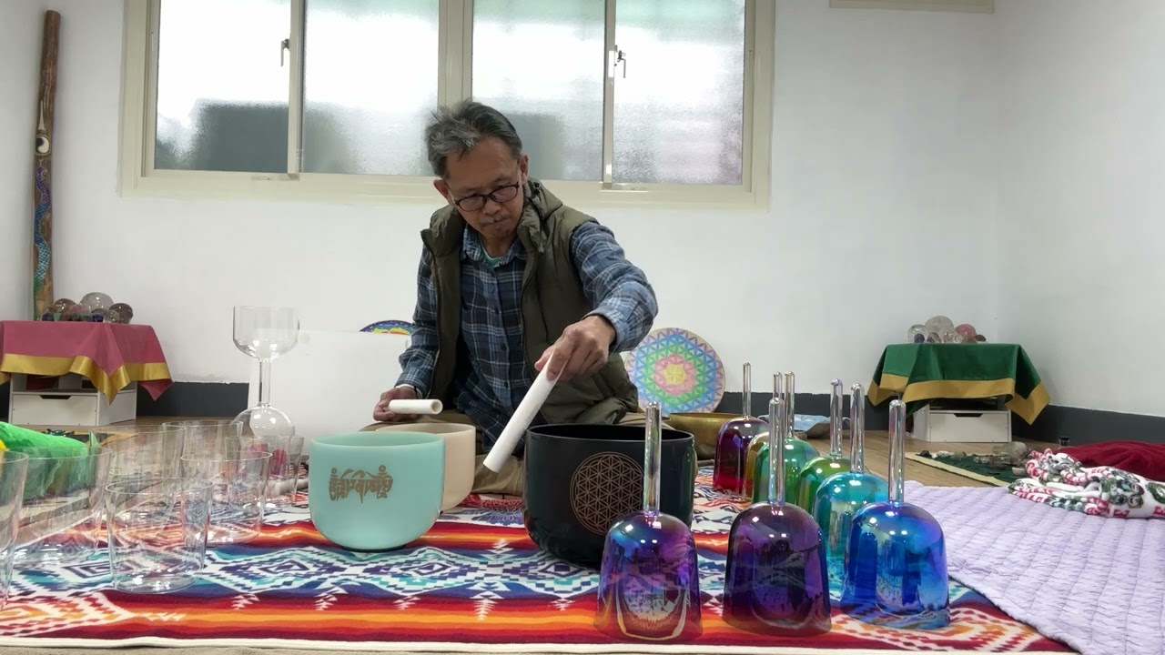 來一段水晶缽 #singingbowl #crystalsingingbowls #singingbowlmeditation 