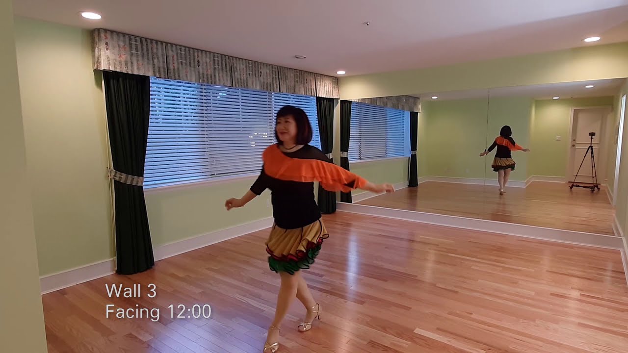 It's So Easy To Fall In Love - Line Dancing Demo & Count