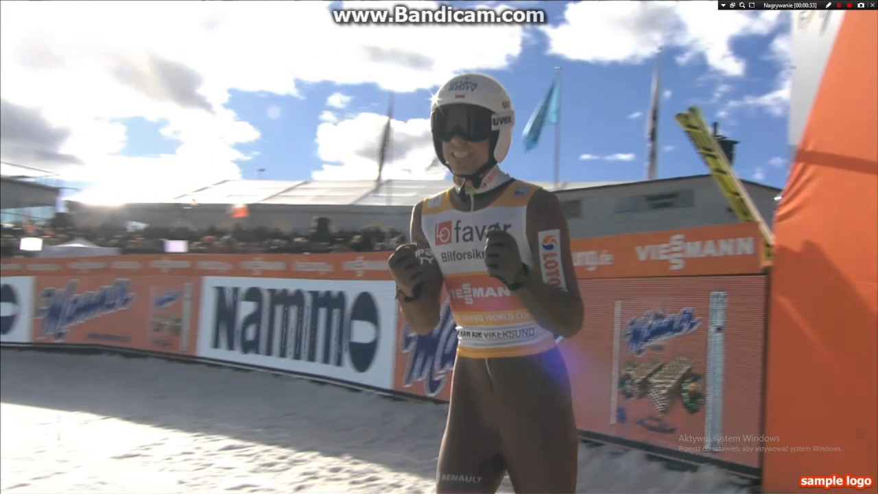 Piotr Żyła Vikersund seria pr&oacute;bna REKORD POLSKI!! 243M! | 18.03.17