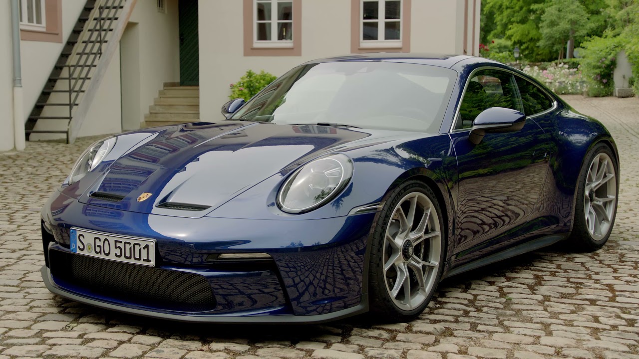 2022 Porsche 911 GT3 with Touring Package in Gentian Blue Metallic