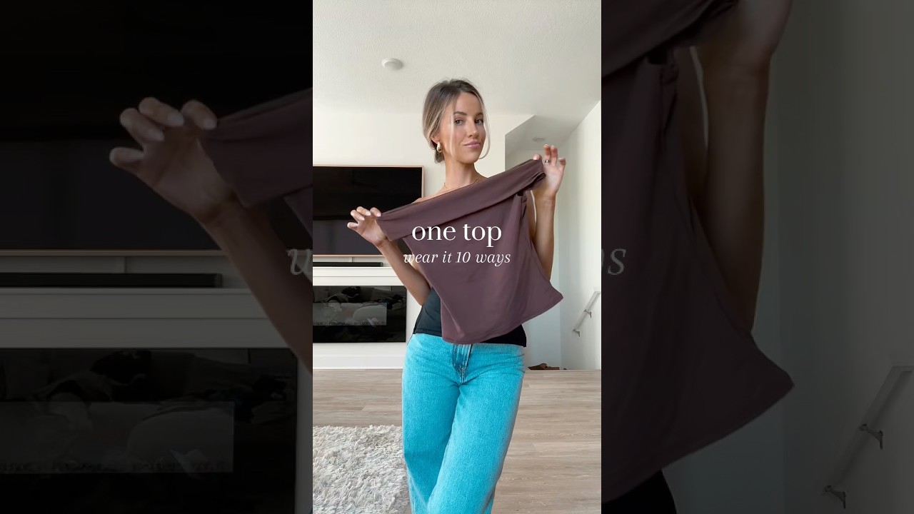 The $20 Amazon top that you can style TEN different ways🙌🏼 