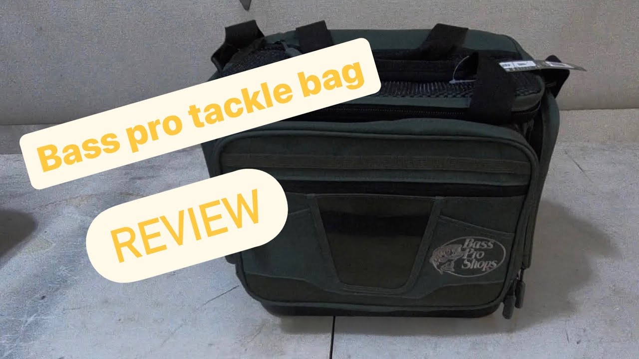 Bass Pro Advanced Angler Tackle Bag Review