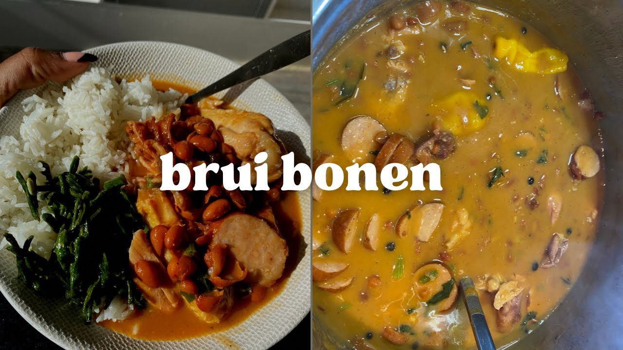 Surinaamse bruine bonen 🫘- brown beans 🫘 soup
