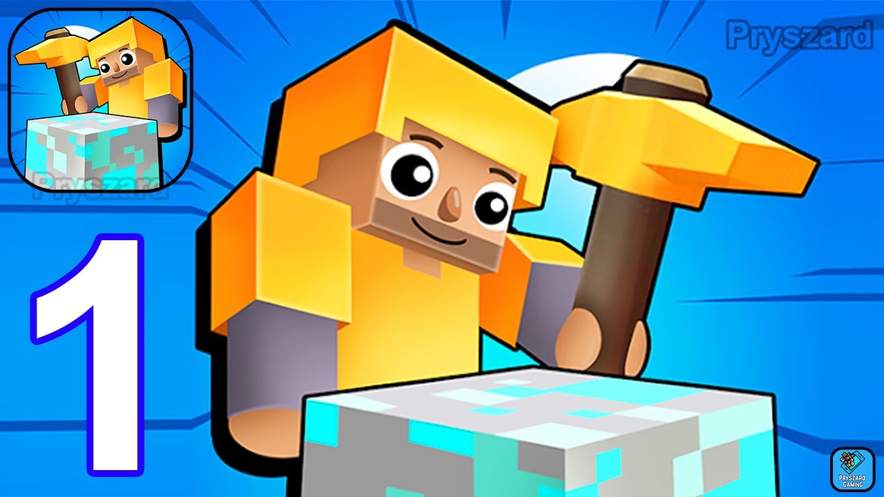 Mining Rush 3D: Idle Merge - Gameplay Walkthrough Part 1 Tutorial Cave 1-2 New Levels (Android, iOS)
