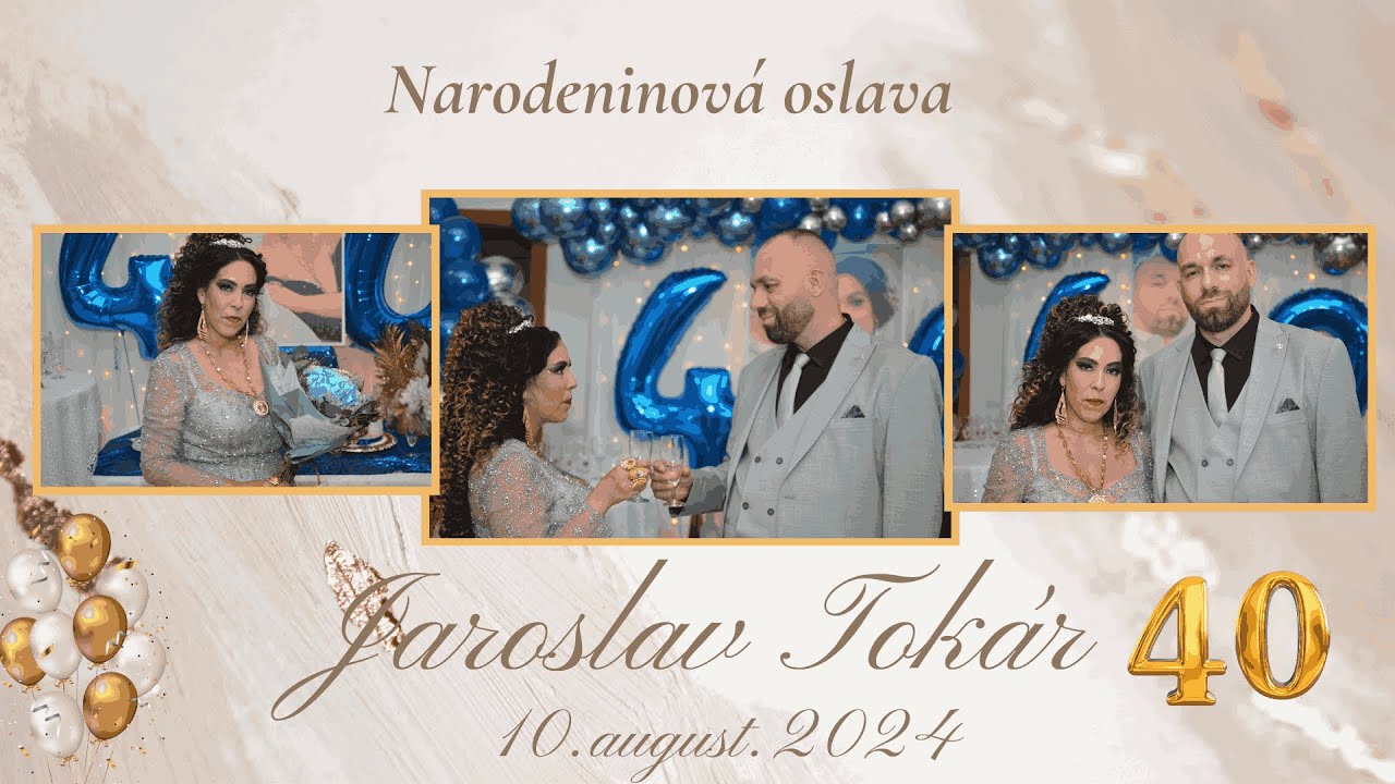 Jaroslav Tokár*Narodeninová oslava(Hraň)*KAMERAMAN 0948155638-4K