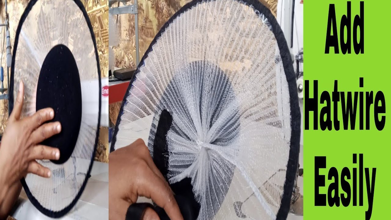 How to add Hat Wire to Crinoline.