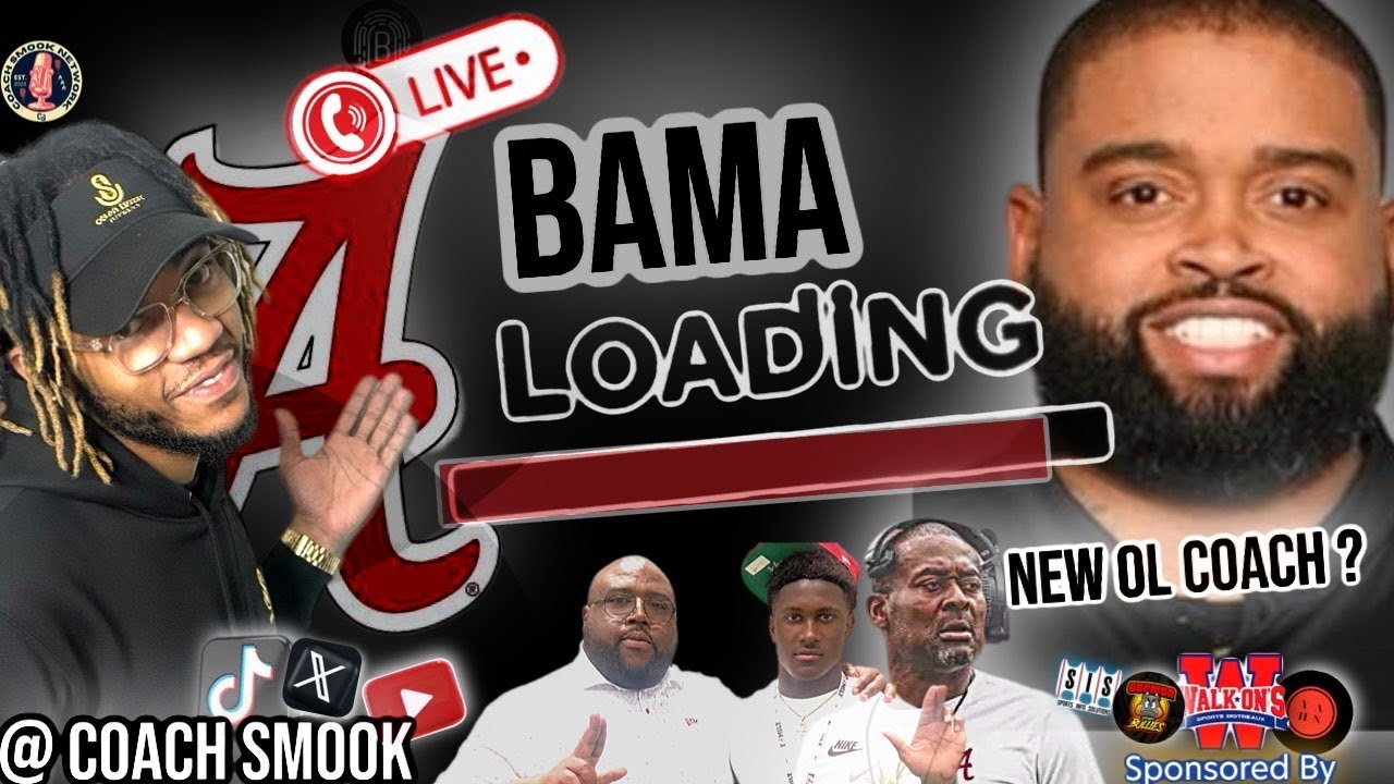 Chattin W/ Coach Smook: Alabama Football Reloads | 2027 Recruiting + OL Hire Talk