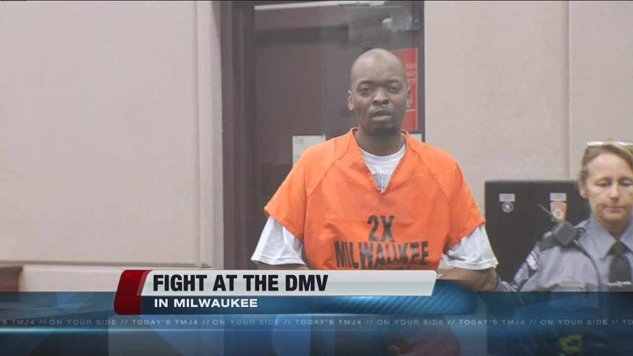 Man who attacked DMV security guard appears in court