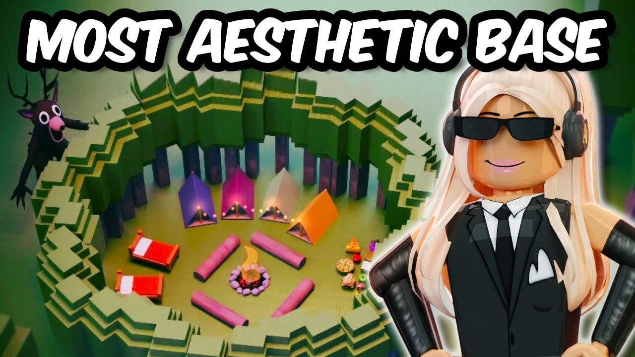 Я построил самую эстетичную базу в 99 ночей в лесу на Roblox
