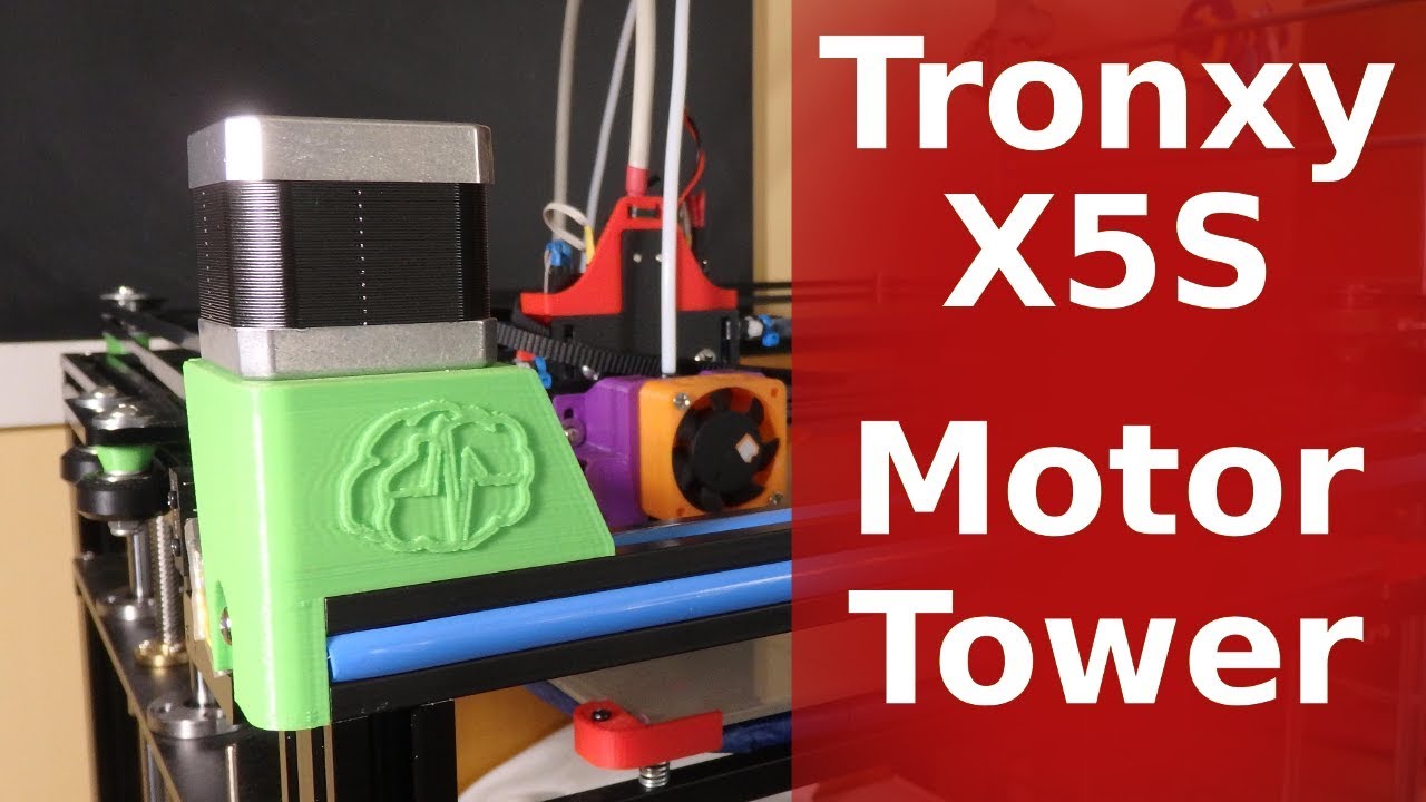 Tronxy X5S Motors towers, belts paths and other things - Ita sub En