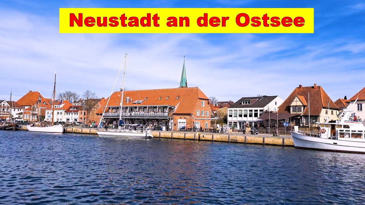 Neustadt an der Ostsee in Schleswig-Holstein, Deutschland