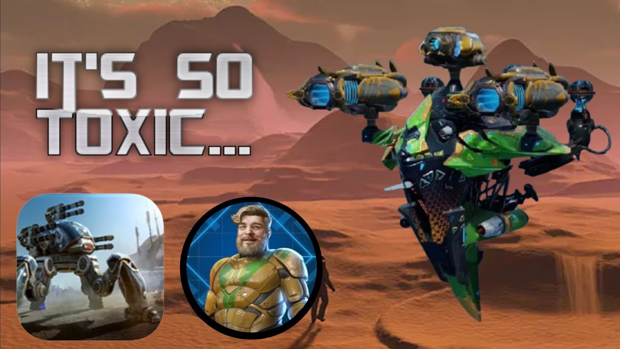 MOST RAGEBAIT BUILD? SAMJOK WITH LIODARI & HIPPO ZAPS ENEMIES THEN HIDES IN PHASESHIFT! (War Robots)