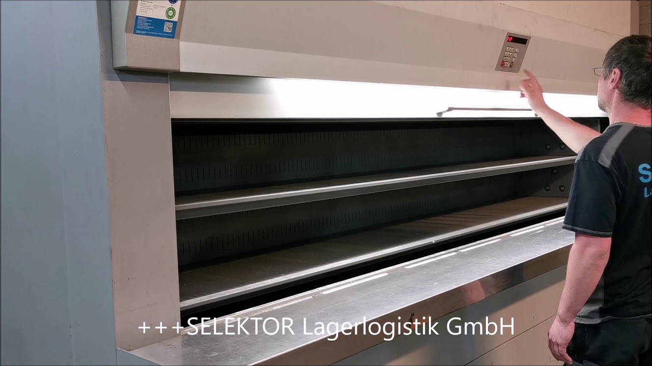 Paternoster Umlaufregal Kardex Industriever Sys 502-2310