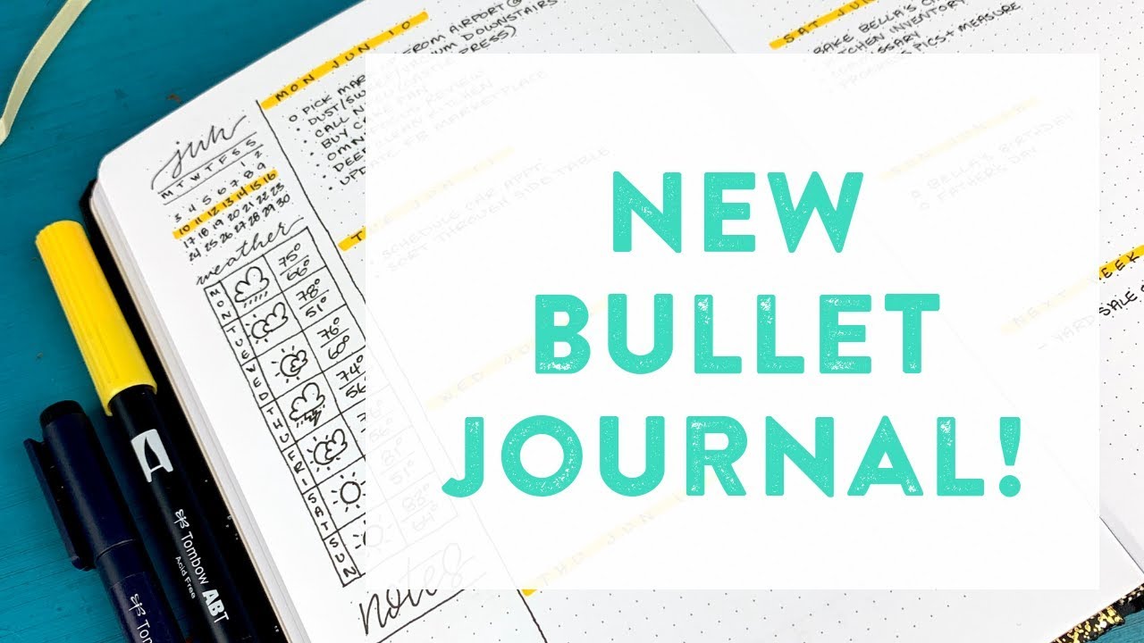 Новый ежедневник Bullet Journal!