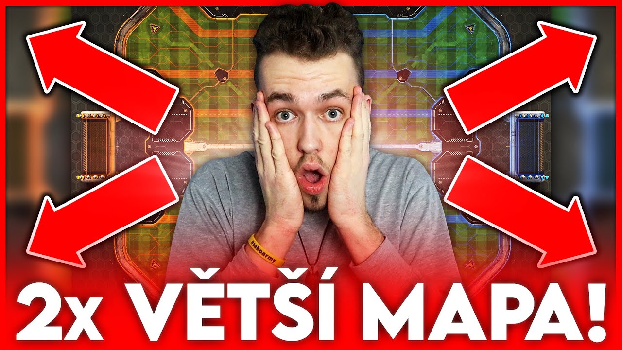 HRAJEME NA 2x VĚT&Scaron;&Iacute; MAPĚ! 😱 /w Smilo, Marcek, Dave, Džejb&iacute;k & Sokol