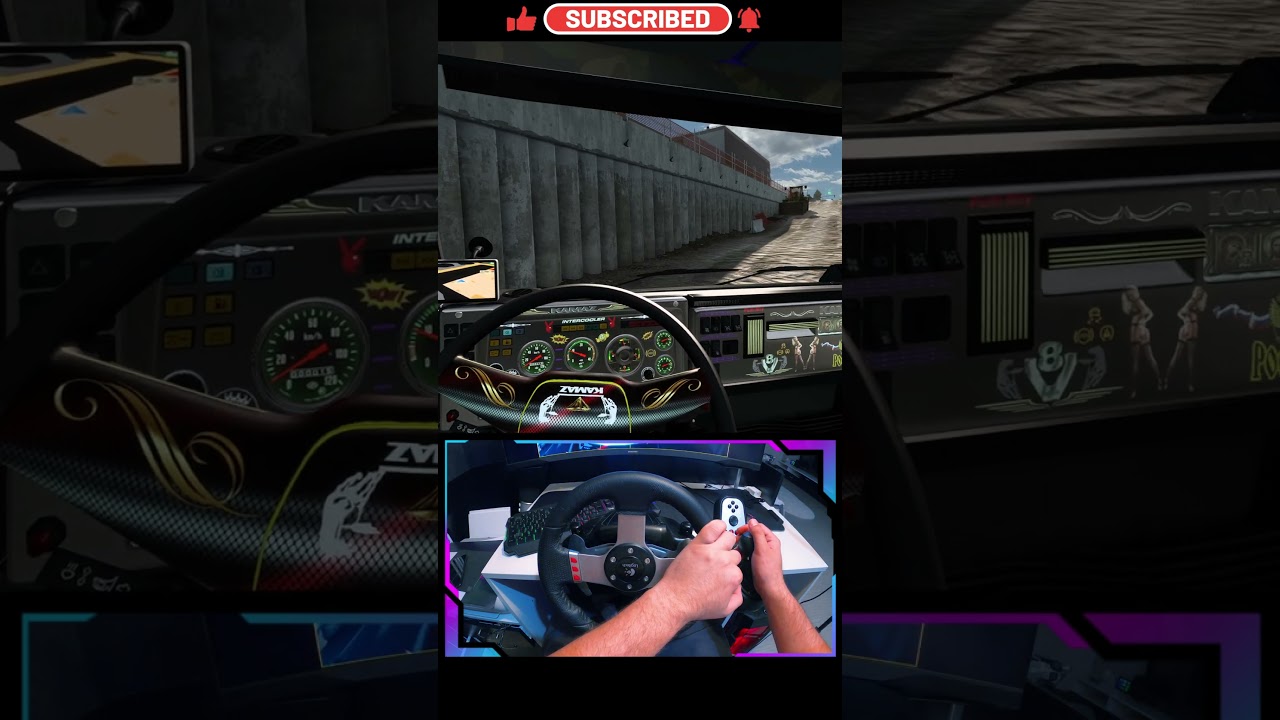 КАМАЗ НЕ ТЯНЕТ!!! Слишком много песка (Euro Truck Simulator 2/ETS2/#ets2 ).