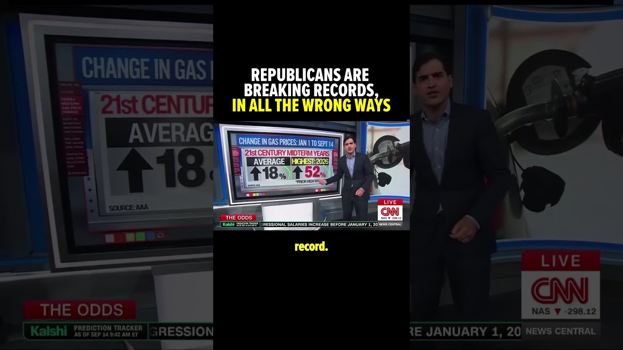 CNN's Harry Enten: Republicans break record for highest gas prices in a midterm year