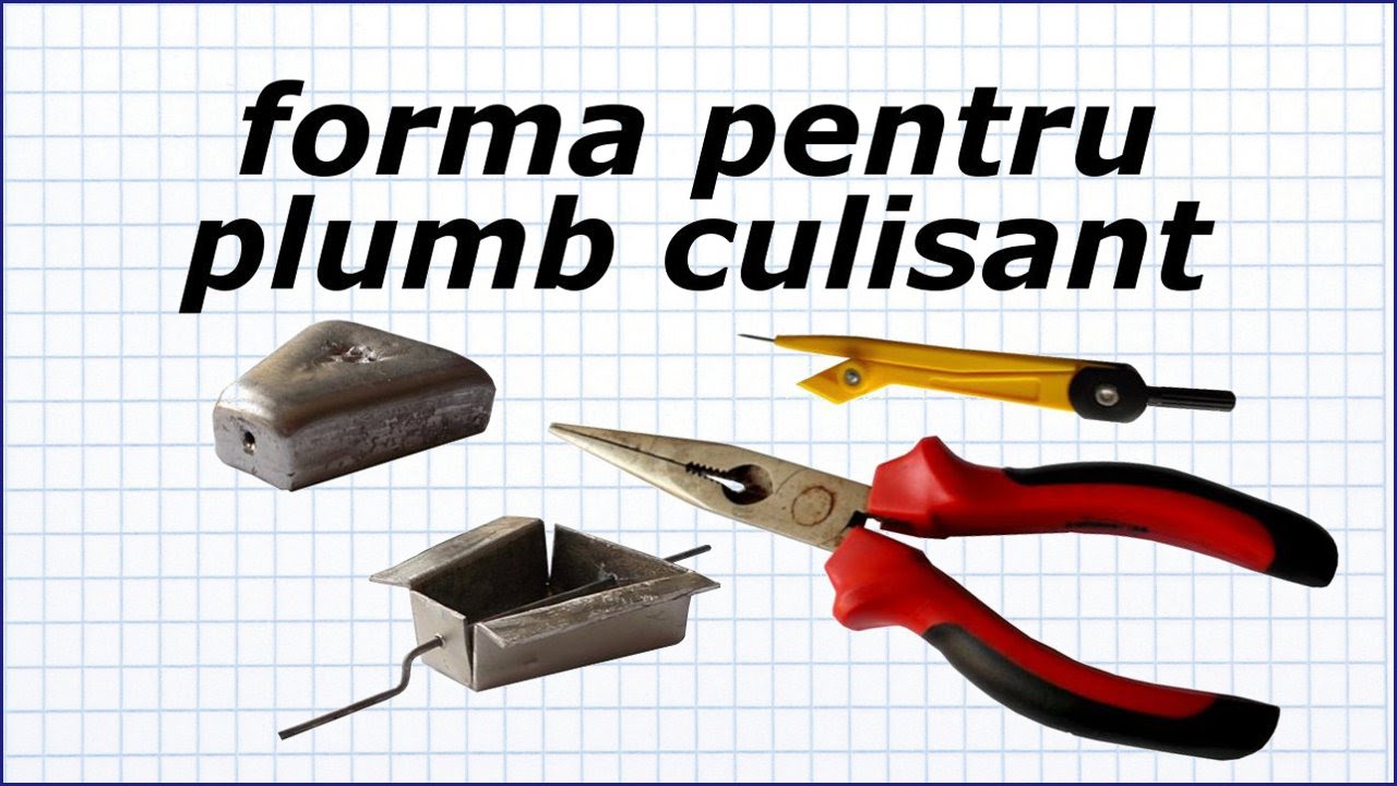 forma simpla pentru turnat plumbi culisanti