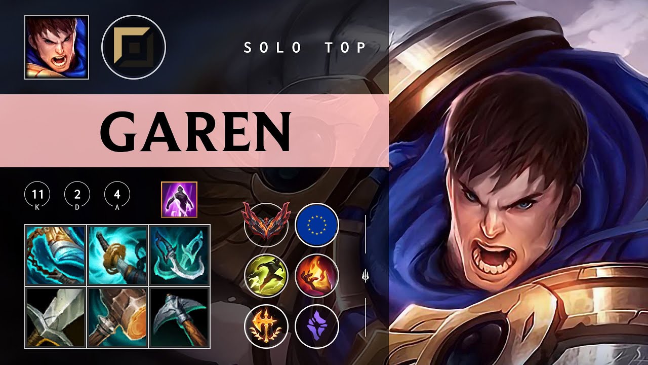 Garen Top vs Urgot - EUW Grandmaster Patch 26.01