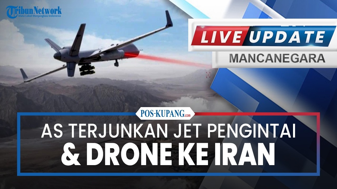 🔴AS Terjunkan Jet Pengintai & Drone, Rudal Iran Buat Cemas Netanyahu