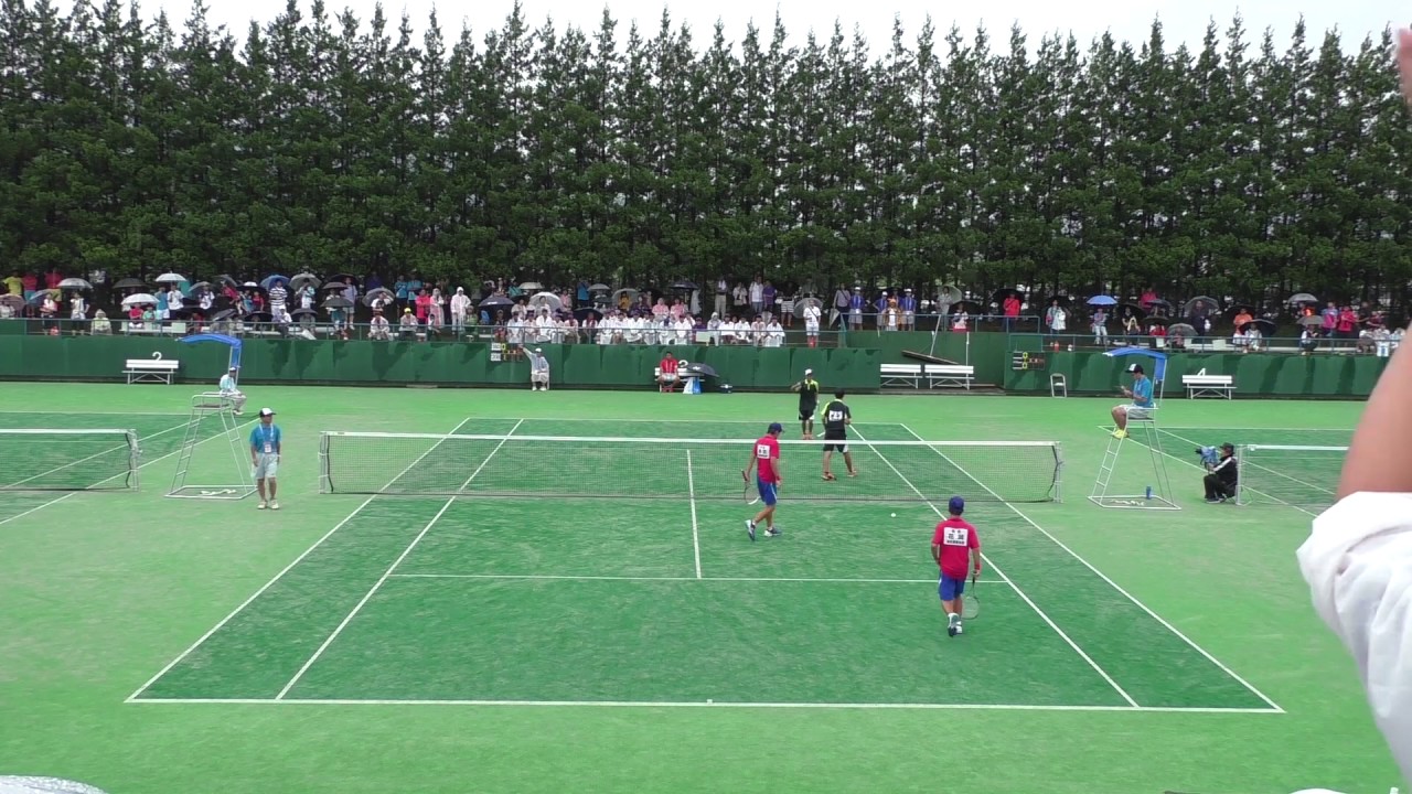 2017 全国高校総合体育大会 ソフトテニス競技 男子個人戦 準々決勝③