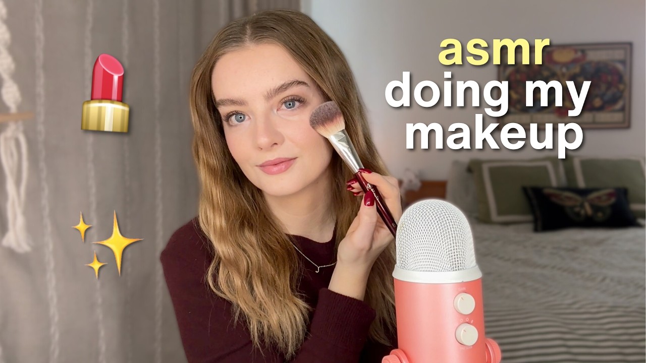 ASMR grwm 💄✨ doing my makeup