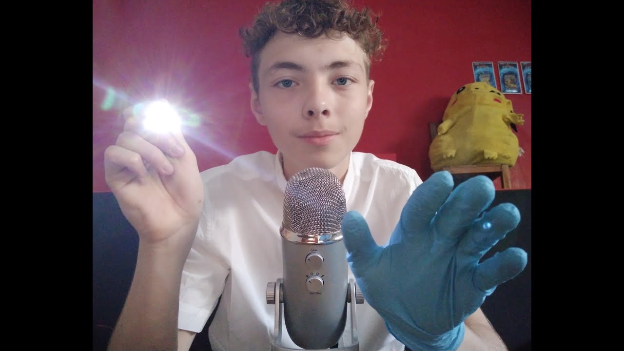 ASMR FR: Roleplay 👁ophtalmologue je t'examine les yeux👁
