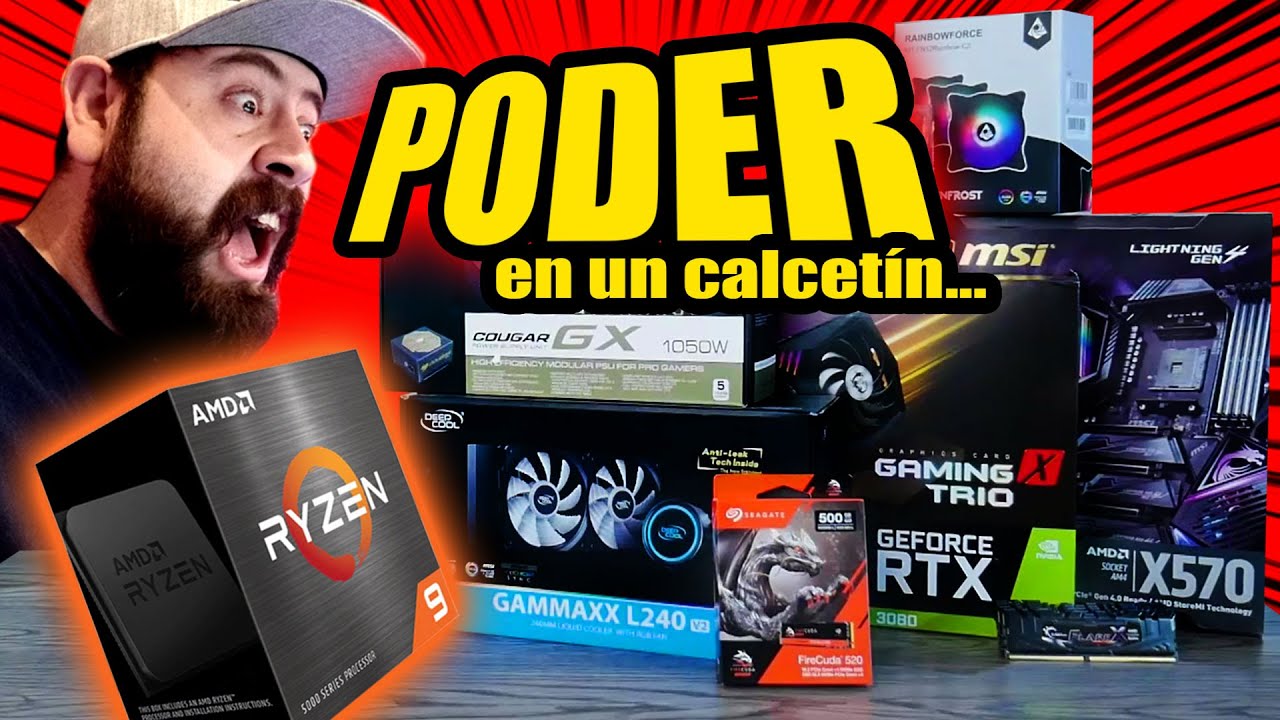 Ensamble Ryzen 9 5950X + RTX 3080, ¡Puro PODER! ¿en un calcetin? - Droga Digital