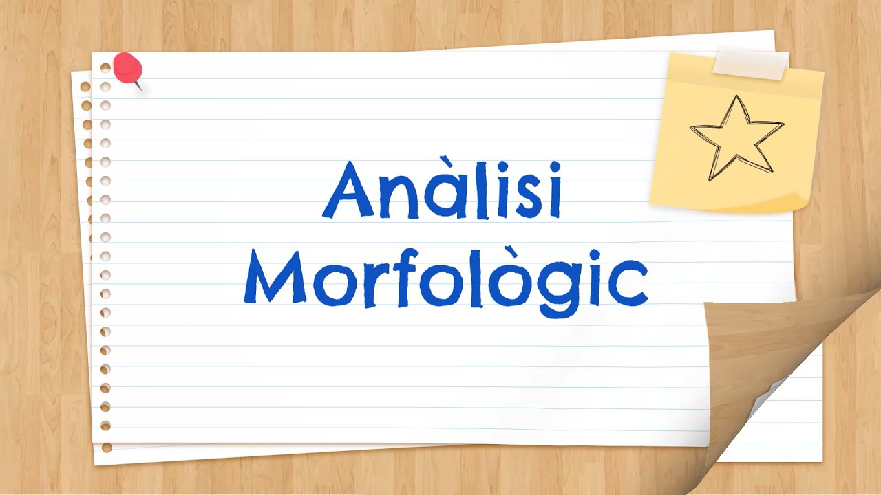 Anàlisi morfològic