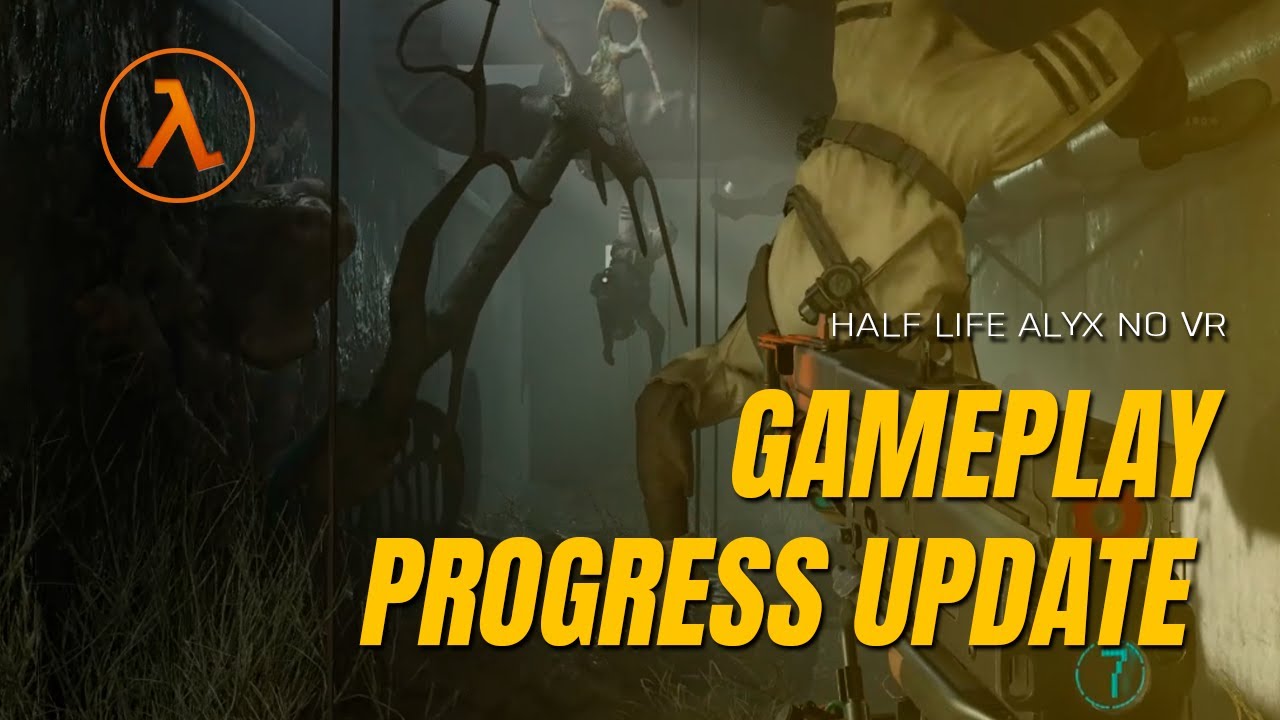 Half Life Alyx - No VR Mod - Progress Update #12