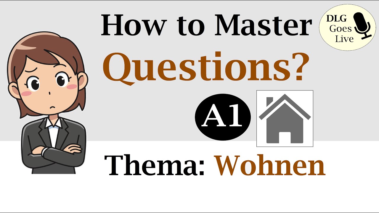 Mastering Questions | A1 Sprechen | Learn German in Hindi/Urdu | Wohnen